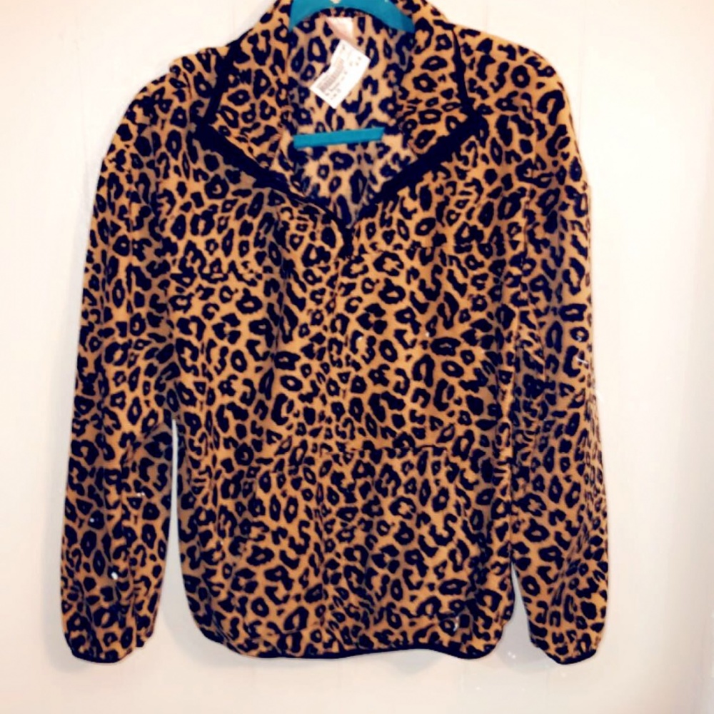Cheetah Print Sweater